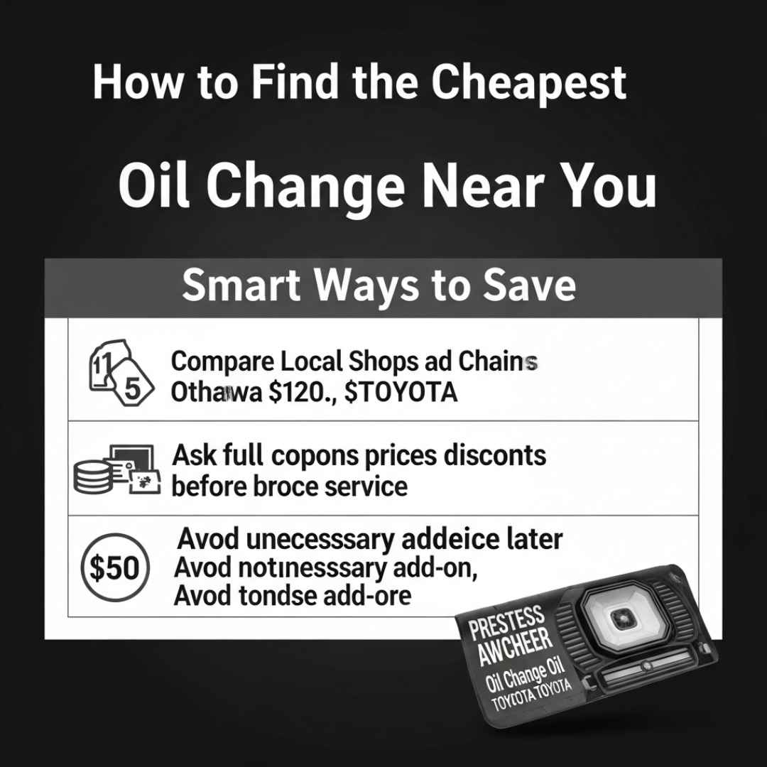 Cheapest car oil change