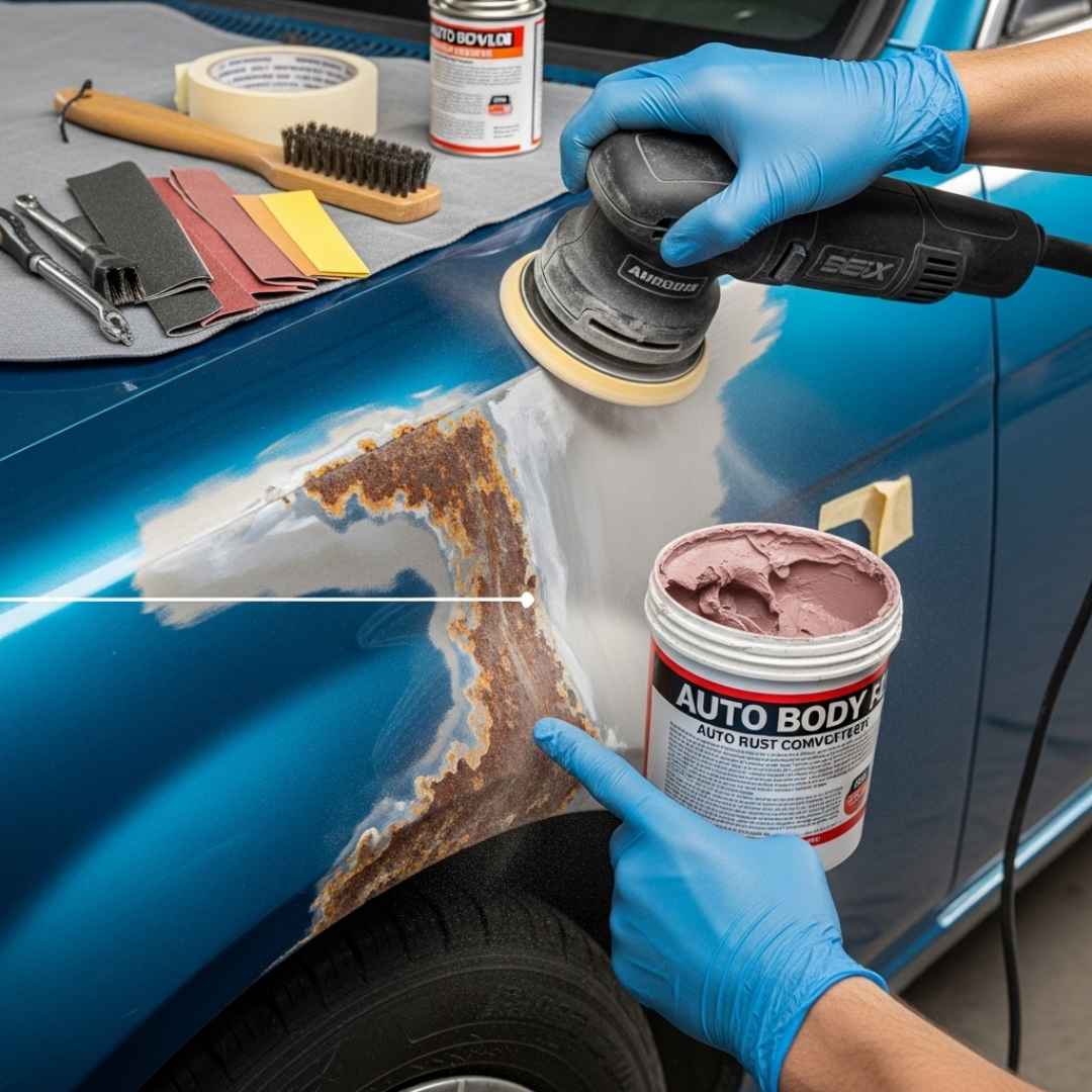 How Do You Repair Rust on a Car