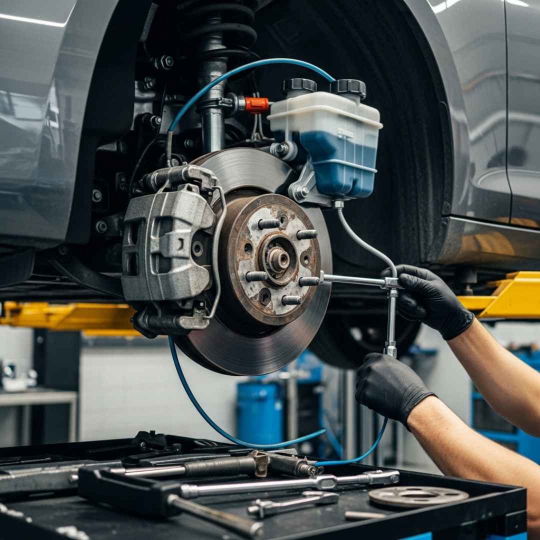 brake oil change cost