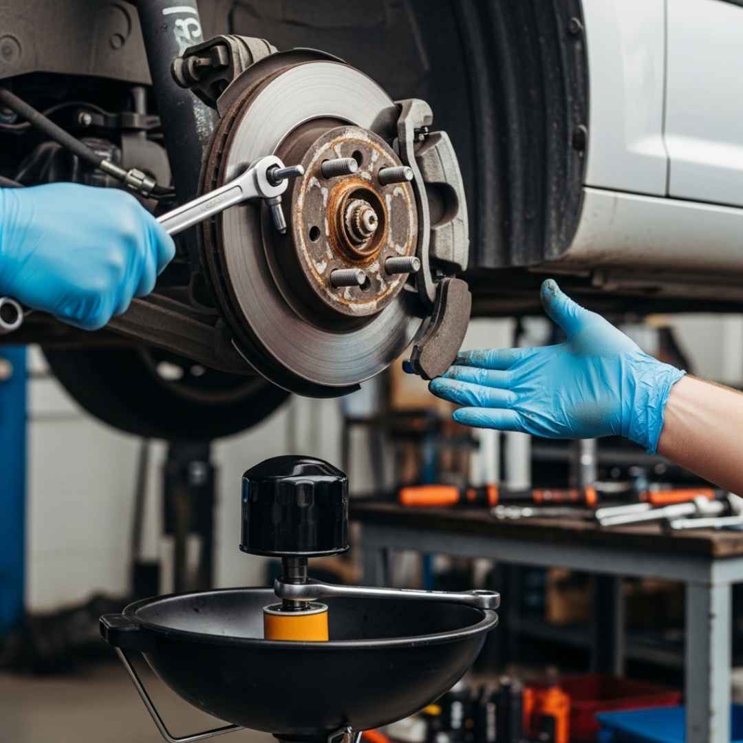 brake oil change cost
