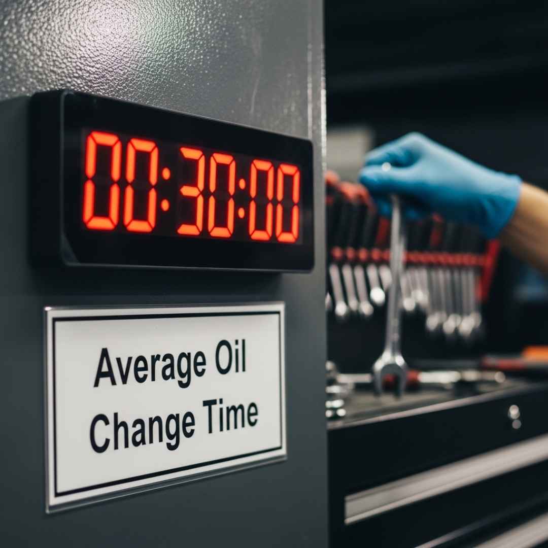 how long does an oil change take
