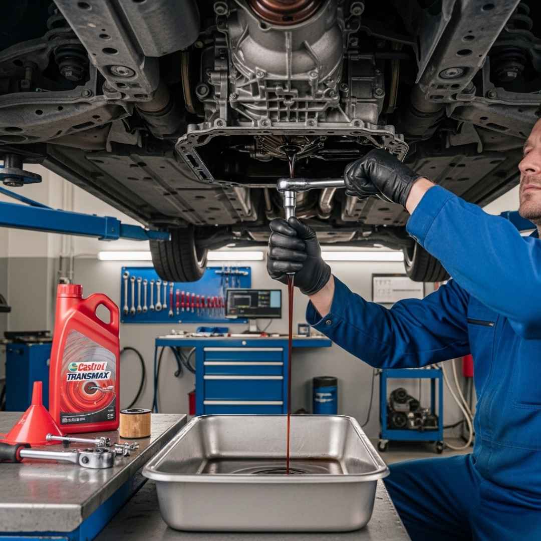 transmission oil change cost