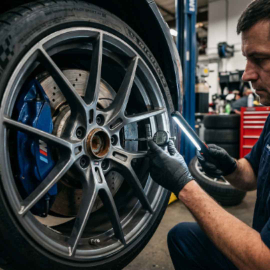how to check brake pads