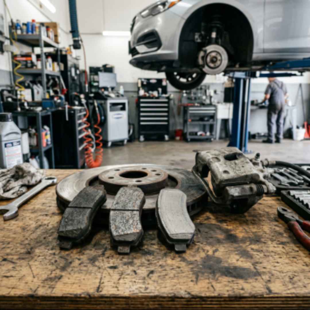how to check brake pads