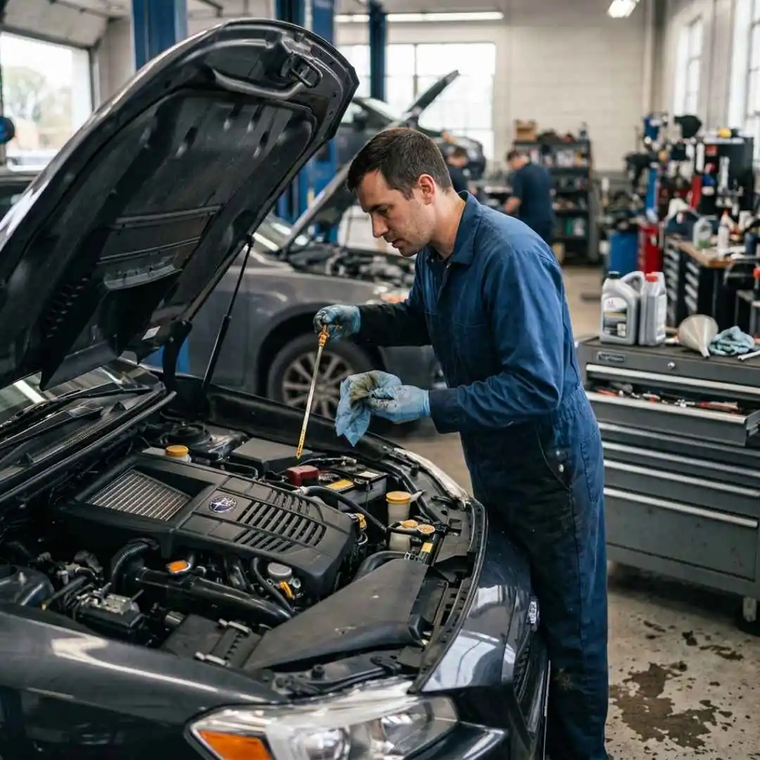 how to change oil