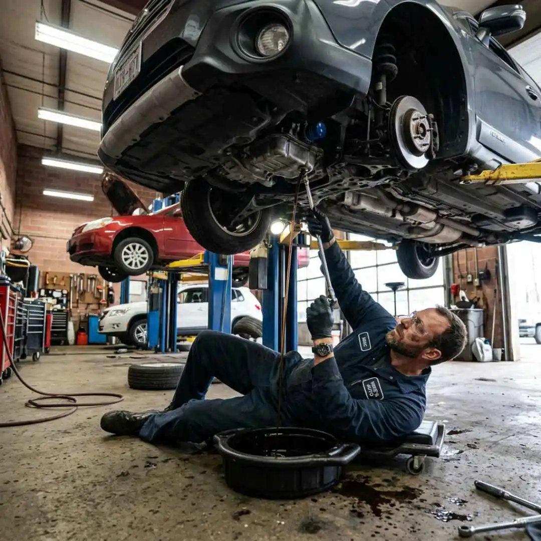 five minute oil change