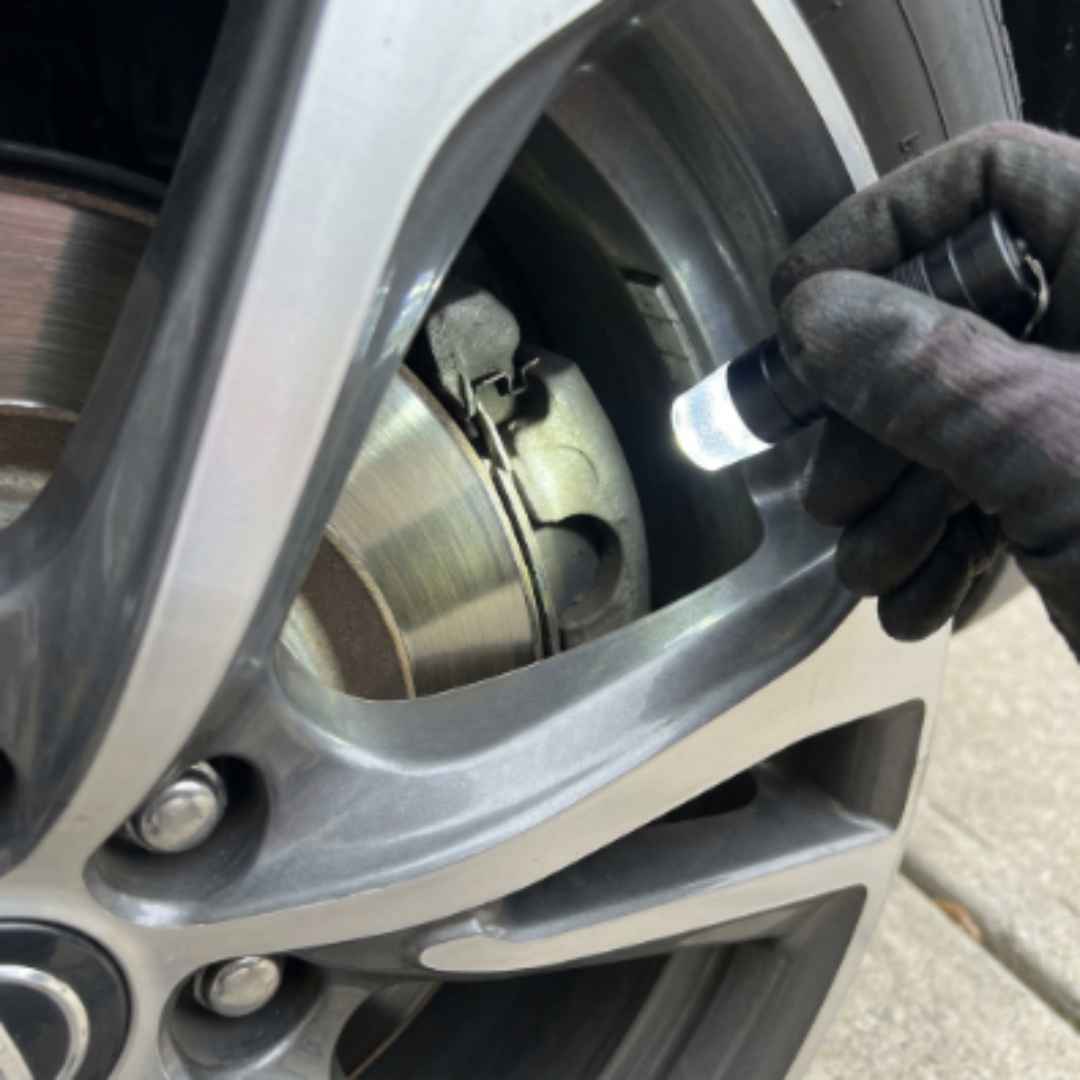how to check brake pads